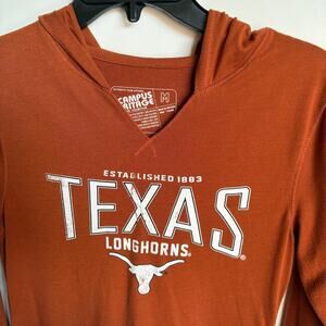 UNIVERSITY OF TEXAS WOMANS HOODIE - BURNT ORANGE - SIZE M